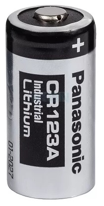 Panasonic Industrial lithium CR123A 3V 1550mAh