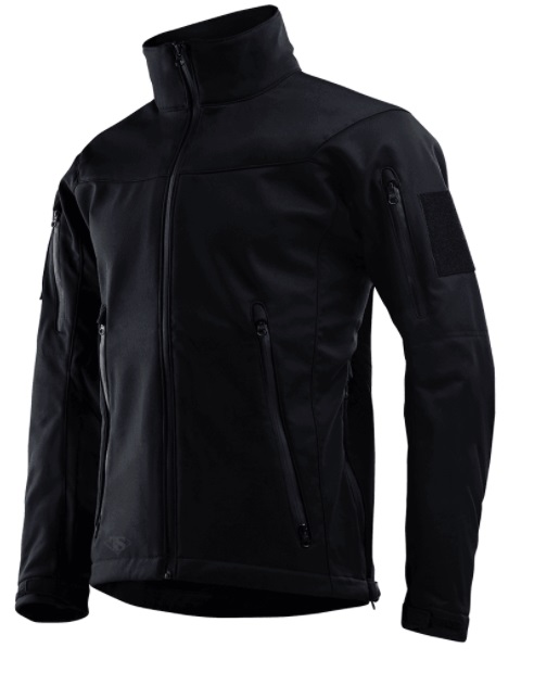 Veste softshell Tactique Noir Velcro