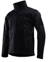 Veste Softshell Tactique Noir Velcro sur Manche
