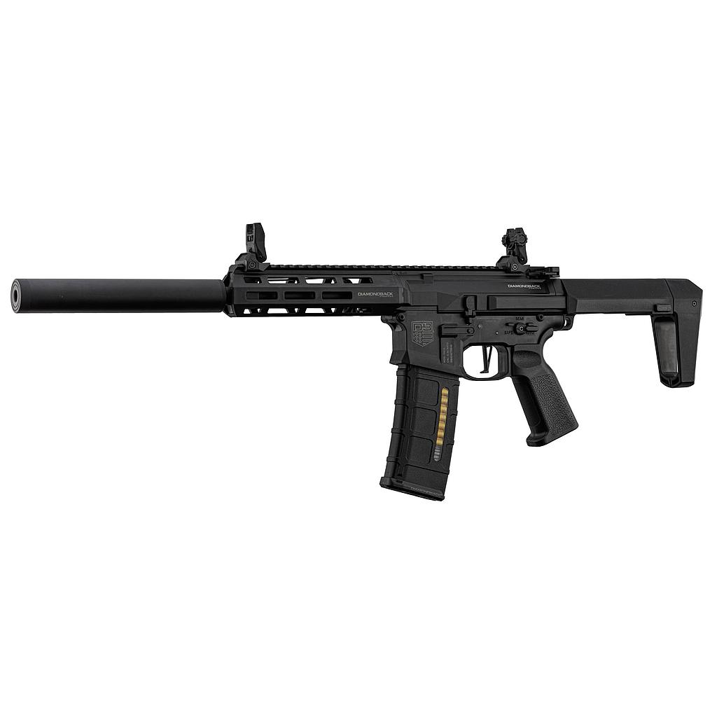 Réplique Airsoft AEG DIAMONDBACK DB15 AP306 7'' - NOIR BO