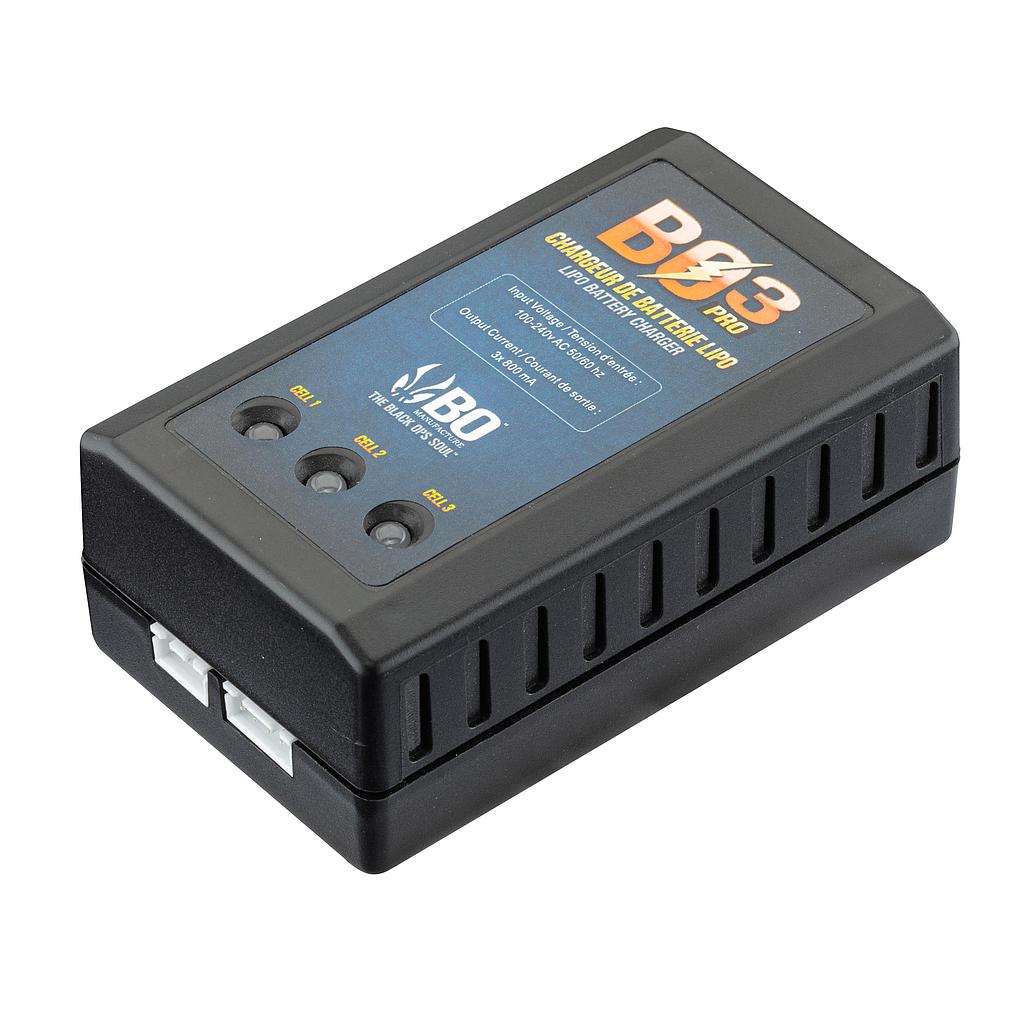 BO Manufacture - Chargeur de batterie BO3 LiPo 7,4V et 11,1V