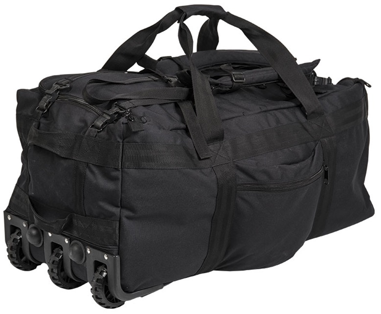 Grand sac à roulettes coyote Mil-Tec