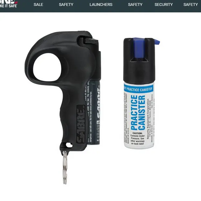 Kit pepper spray Sabre Red Buddy 15 Gr. + spray d'entrainement