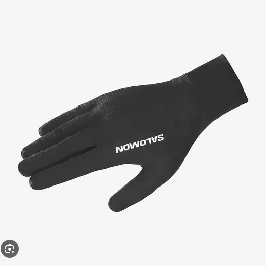 Sous-gants mérino noirs Salomon 