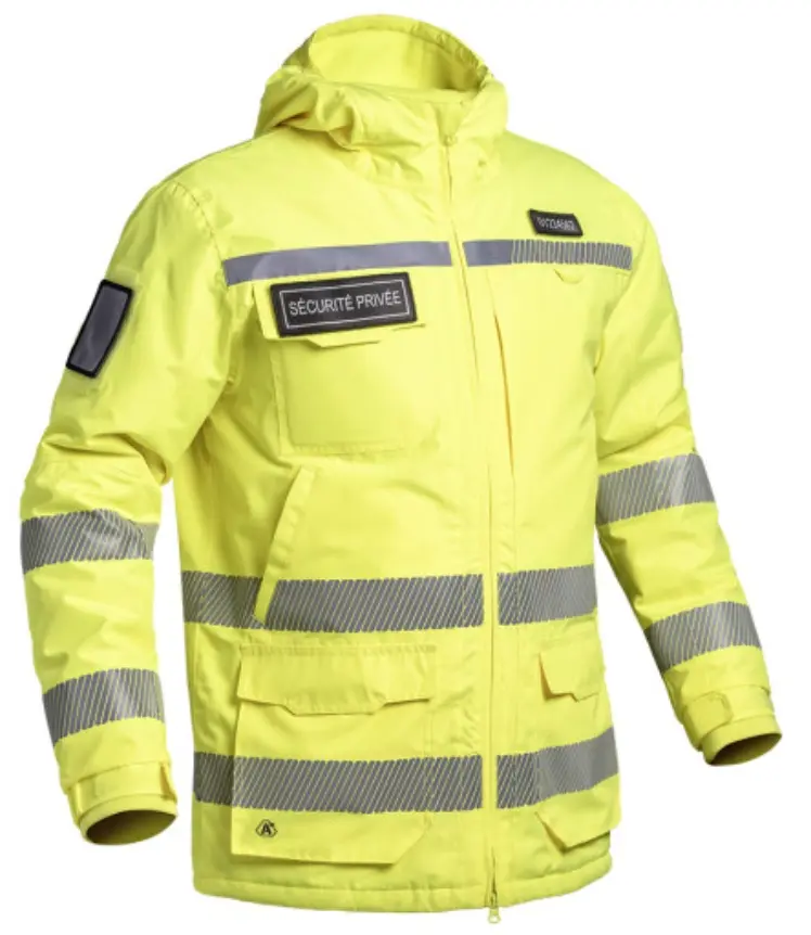 Parka A10 Hardshell SÉCU-ONE WF 150 HV-TAPE Sécurité jaune