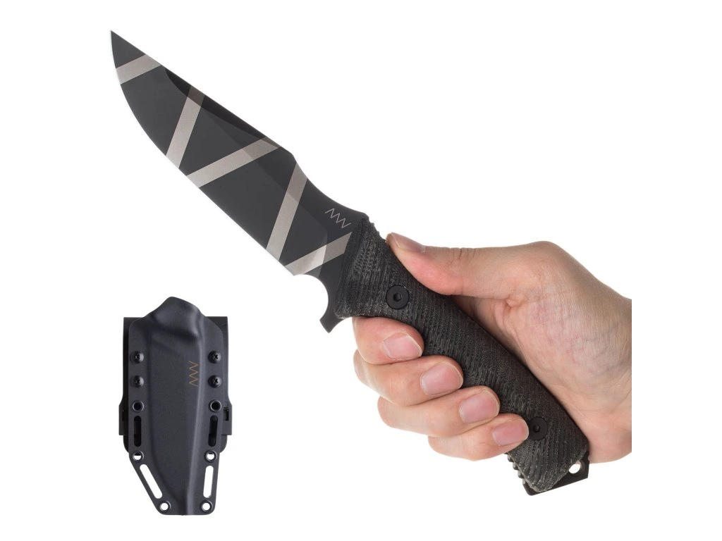 Couteau ANV M311 Camo Micarta Noir