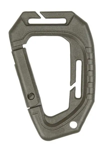 Mousqueton tactique molle Miltec Vert olive (pack de 2)