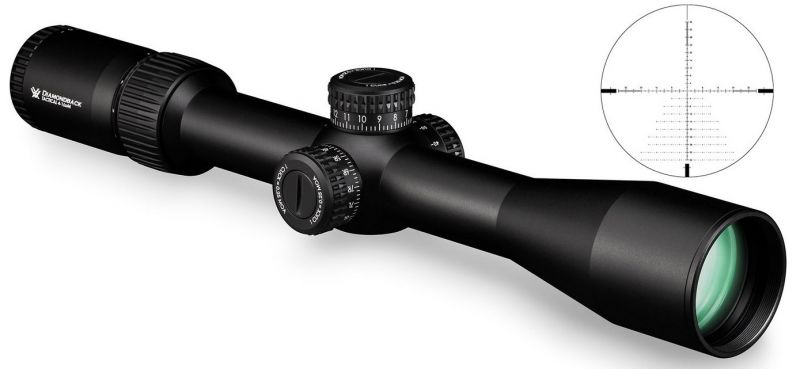 Diamondback® Tactical 4-16x44 FFP EBR-2C MRAD