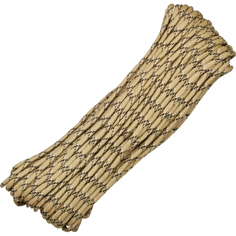 Marbles Paracord 550 Parachute Cord Marron 30 mètres