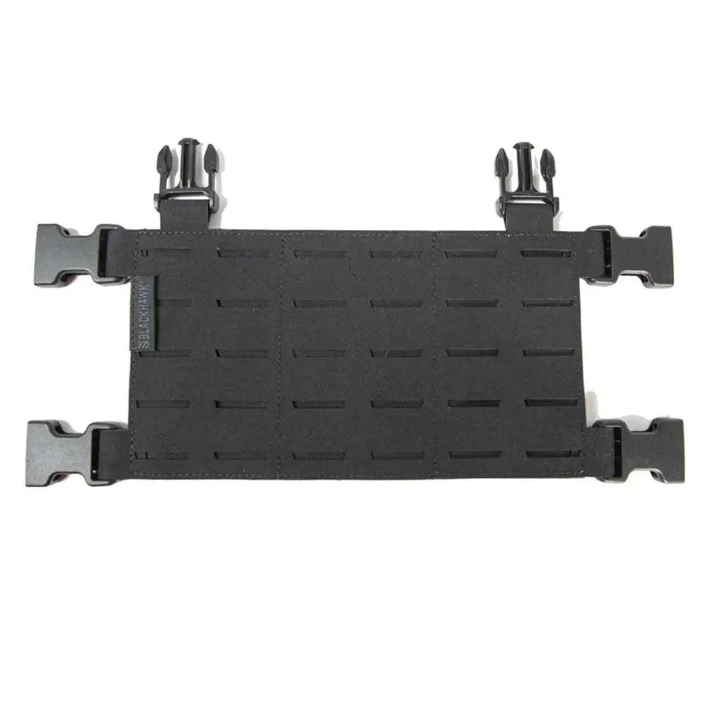 Flat Molle Placard Black