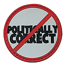 Patch de moral PVC/Not politically correct