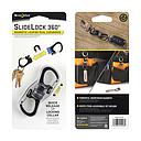 NI Double mousqueton à verrouillage magnétique SlideLock 360 ° - MSBL-09-R7