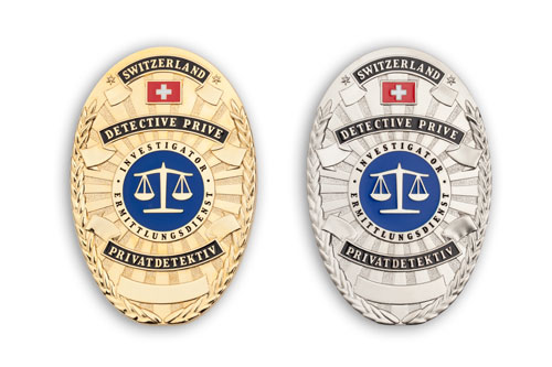 Badge Detective Prive