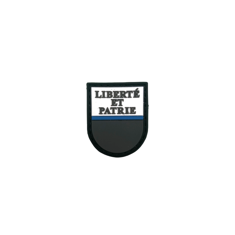 Badge VD &quot;The Thin Blue Line Switzerland&quot;