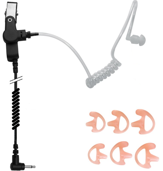 Oreillette FBI + avec 6 inserts