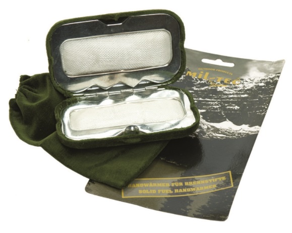 CHAUFF. À COMBUSTIBLE ALCOOL SOLIDIFIÉ