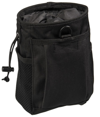 Pochette vide dump pouch non retractable molle noir Mil-Tec
