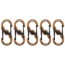 Mousqueton Aluminium S-Biner Microlock Combo de 5 - Nite Ize
