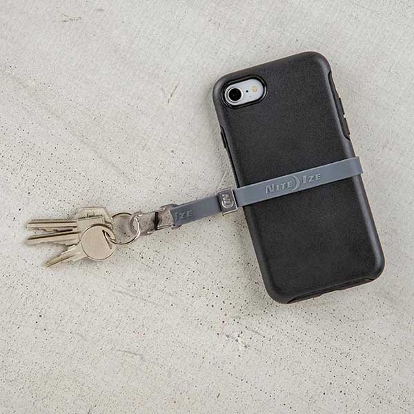 Porte clefs avec anse élastique