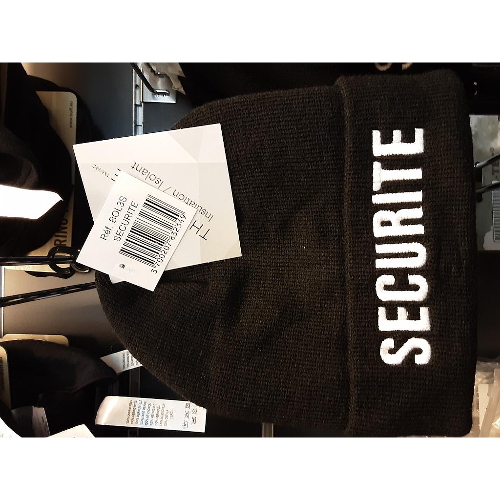Bonnet securite