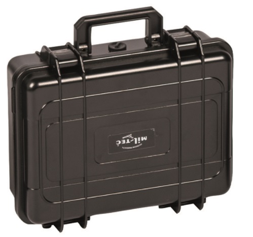 Caisse de transport etanche noire 280 x 230 x 98 mm Mil-Tec