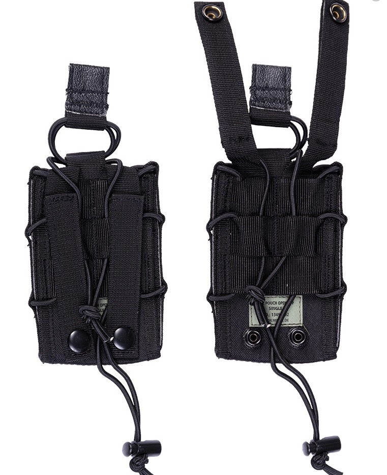 Etui  Magasin ouvert 5.56 Noir Mil-Tec