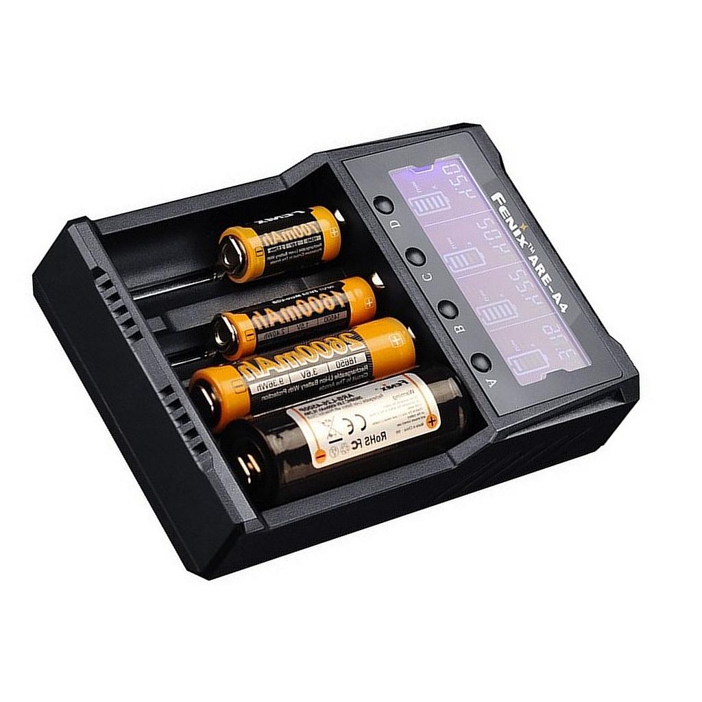 Chargeur Fenix ARE-A4 batterie intelligent à 4 canaux