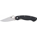 Couteau Spyderco military model plain C36GPE
