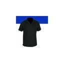 Polo Noir Manches Courtes