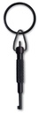 Cle Menotte ZT11S Short Aluminum Swivel Key – Black
