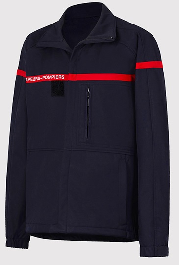Veste softshell homme pompier best sale
