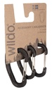 Set de mousqueton Wildo noirs Mil-Tec