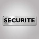 Badge Securite aimante pour costume