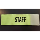 Brassard fluo "STAFF"