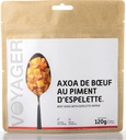 Axoa de bœuf au piment d'Espelette lyophilise - 120g - 547 kcal
