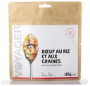 Bœuf au riz et aux graines lyophilise - 185g - 1023 kcal