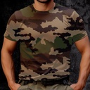 T-Shirt camo CE manches courtes