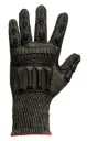 Gants Police souples coqués anti-couteaux Noirs