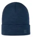 Merino 500g/m² Beanie Solid Night Blue