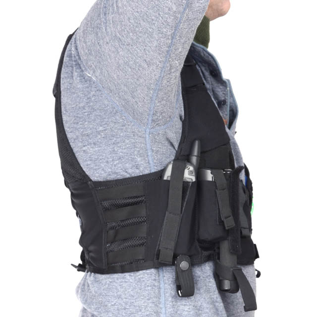 Covert gilet d'équipement de surveillance -05