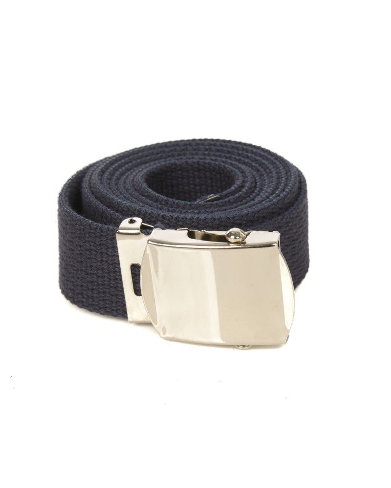 Ceinture tressée marine