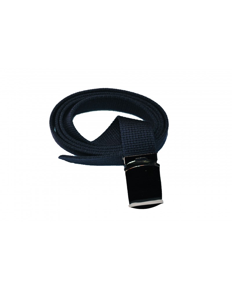 Ceinture tressée marine