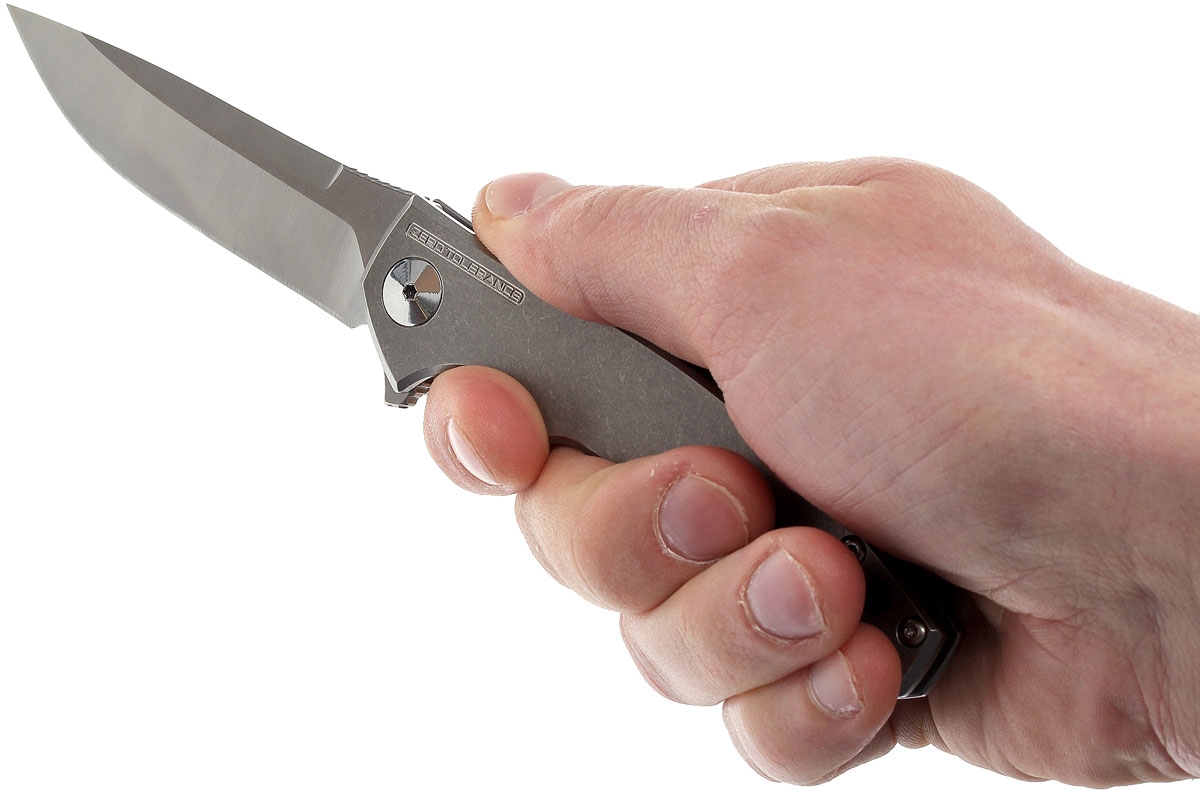 Couteau Zéro Tolérance N°0450 sinkevich kvt titanium