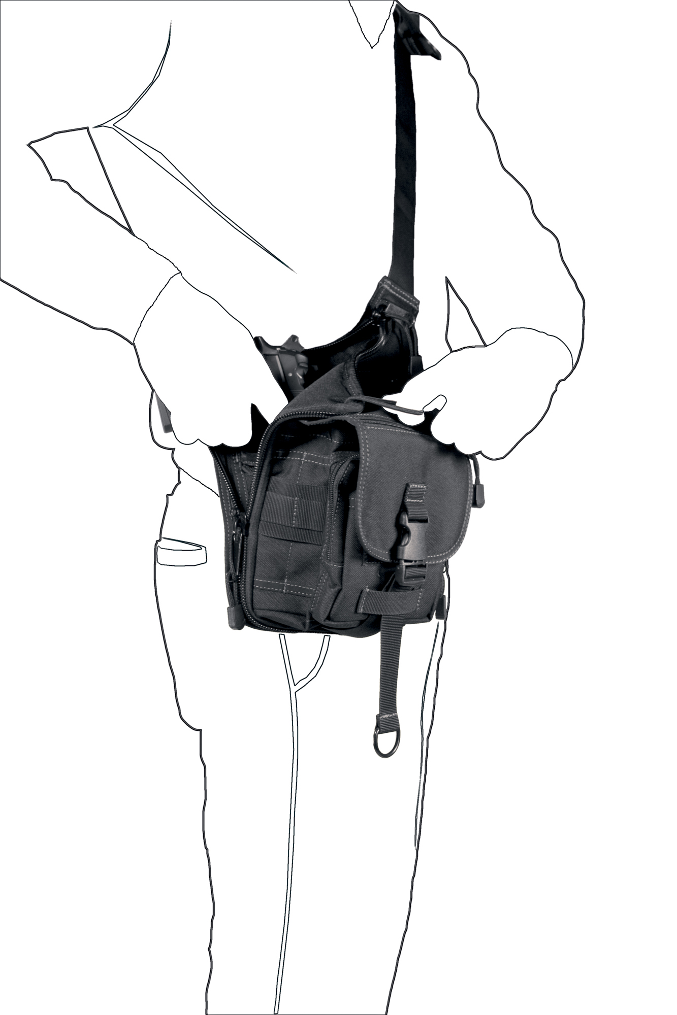 Sac holster Cargo bag urban