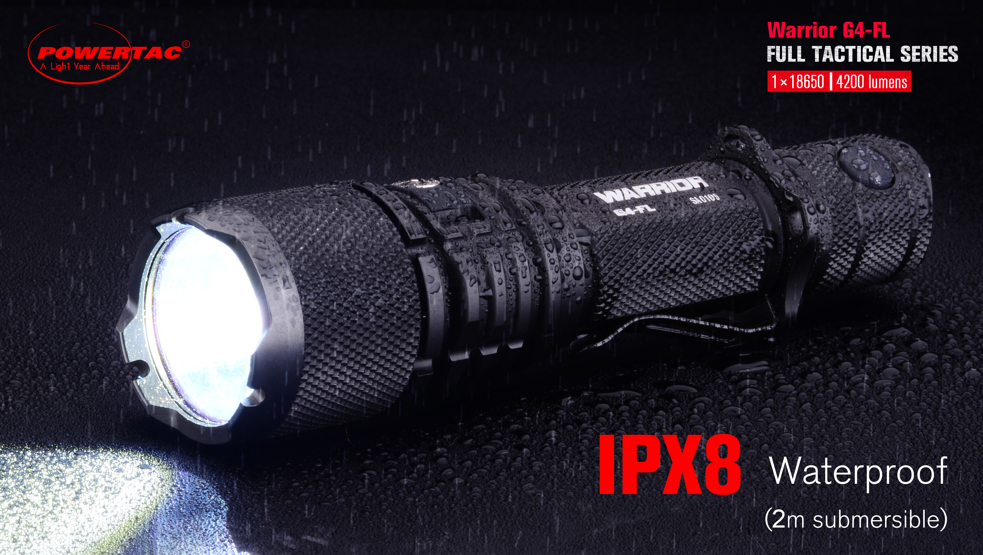 Lampe Power Tac Warrior-G4FL