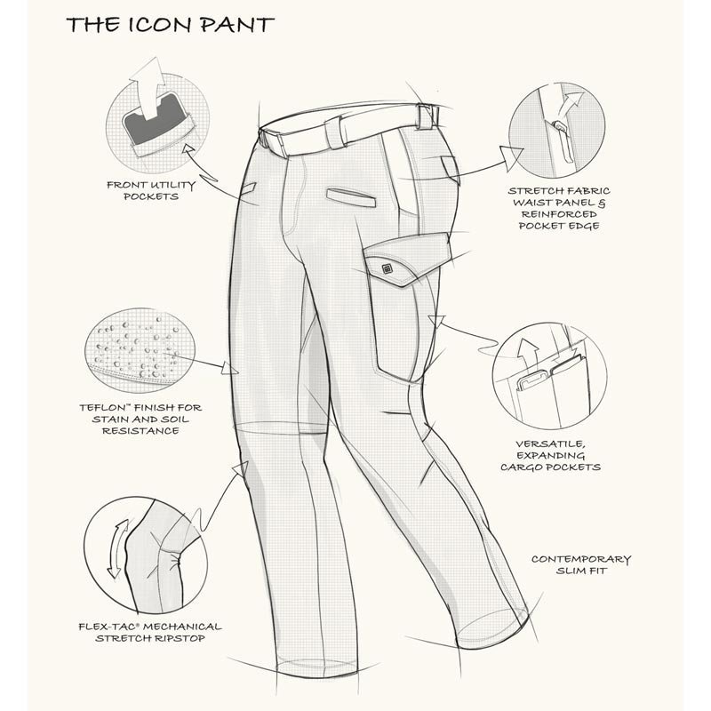 Pantalon Icon 5.11 Tactical