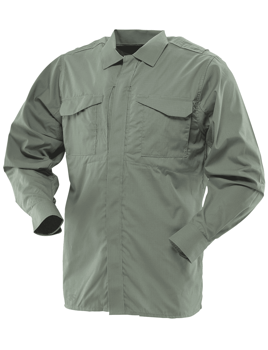 Chemise uniforme manche longue, 24-7 Olive Grab