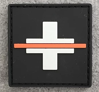 Badge original "Thin Blue Line Switzerland"