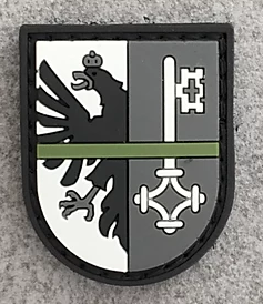 Badge GE "The Thin Green Line Switzerland"
