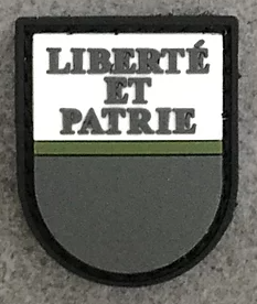 Badge VD "The Thin Green Line Switzerland"